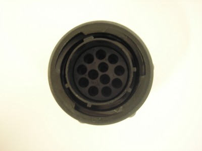 CON-158(L) Souriau 12 Way Cable Plug Connector (size 16) with pins