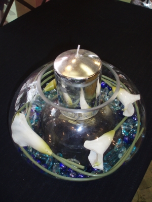 reversed blown bowl