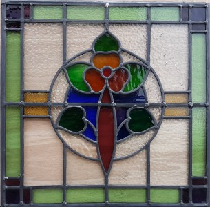 Refurbished leaded light window