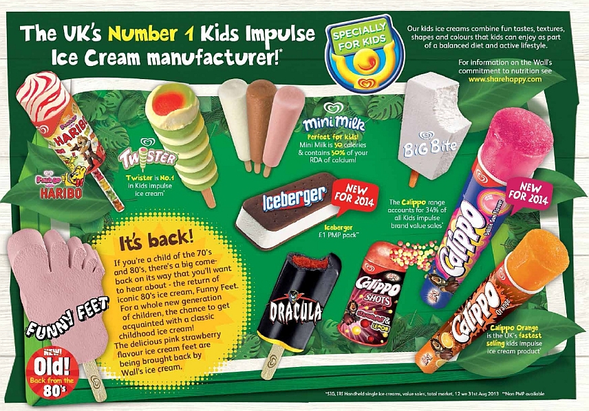 New Products Ice cream suppliers for Cheshire, Wirral, Shropshire and