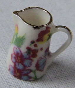 Blue & Pink Chintz 13mm Jug                                                                                                                                                                                                                                    