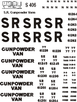 S. R. Gunpowder Vans