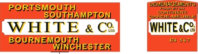White & Co., Portsmouth, Bournemouth, etc.