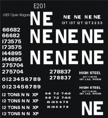 L.N.E.R.  Open Wagons