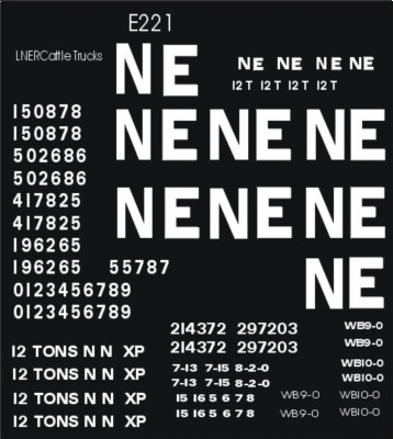 L.N.E.R. 12 ton Vans