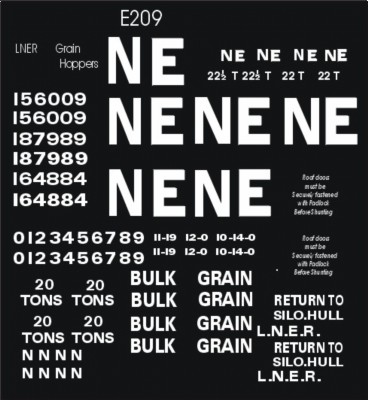 L.N.E.R. Grain Hoppers
