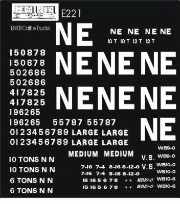 L.N.E.R. Cattle Wagons