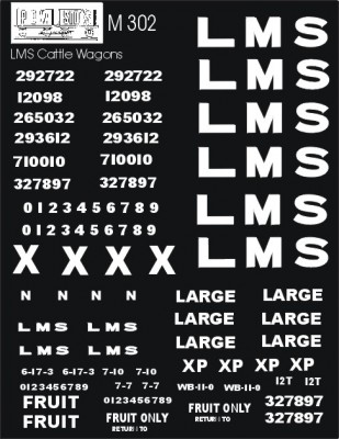 L.M.S. Cattle wagons