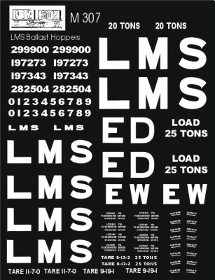 L.M.S. Ballast Hoppers
