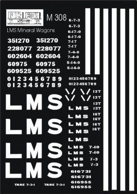 L.M.S. Mineral Wagons