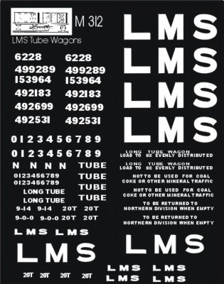 L.M.S. Tube Wagons