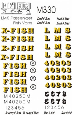 L.M.S. Passenger Fish Vans