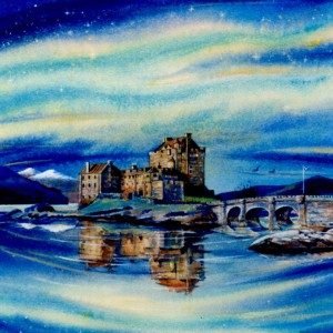 Eilean Donan Castle Aurora)