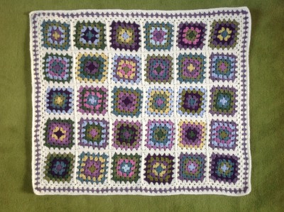 Heather hills blanket