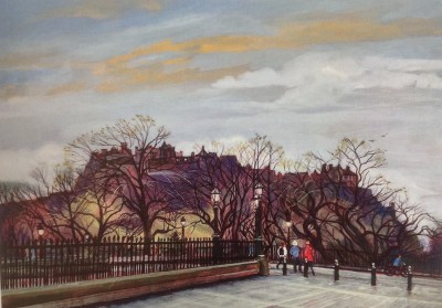 Edinburgh castle grey