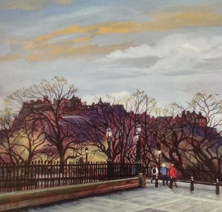 Edinburgh castle grey