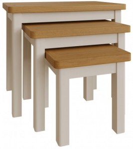 Ramada taupe nest of three tables