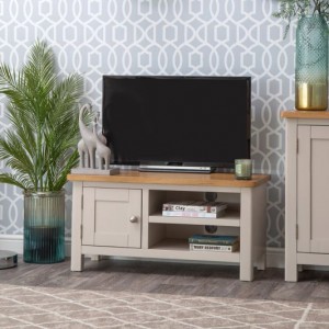 Ramada taupe small TV unit