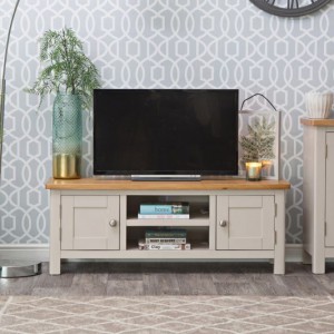 Ramada taupe large TV unit