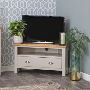 Ramada taupe corner TV unit