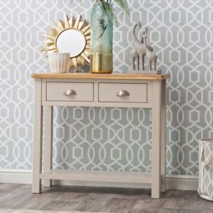 Ramada taupe console table