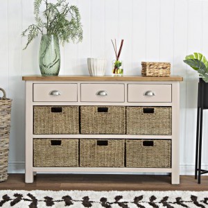 Ramada taupe 6 basket table