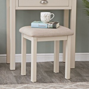 Ramada taupe dressing table stool