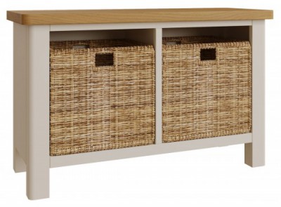 Ramada taupe hall bench