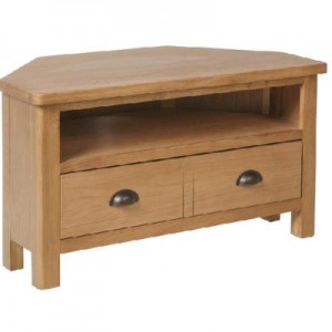Ramada oak corner TV unit