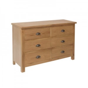 Ramada oak 6 drawer chest
