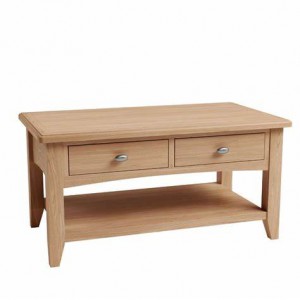 Georgia oak large coffee table