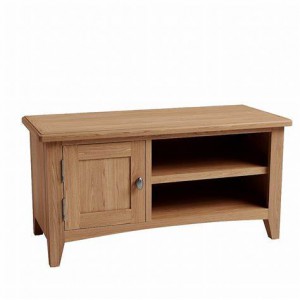 Georgia oak small TV unit