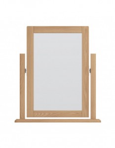 Georgia Oak dressing table vanity mirror