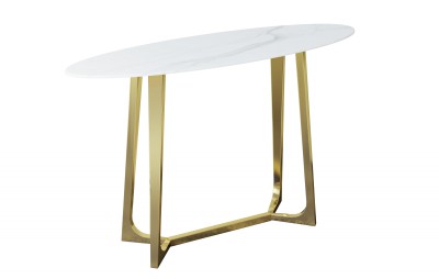 Marble gold console table