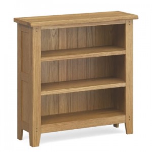 Beaufort Oak Low Bookcase