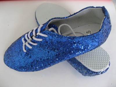 blue jazz shoes