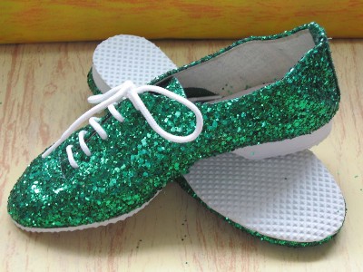 green jazz shoes