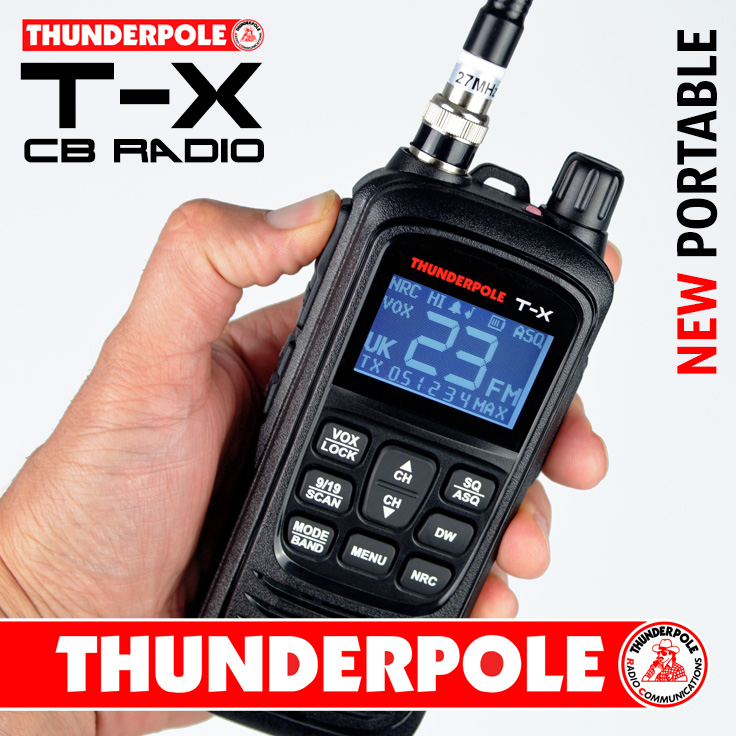 Thunderpole T-X, Handheld CB Radio