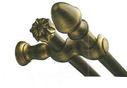 Designer double curtain Poles