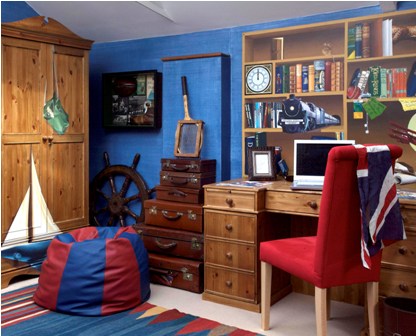 The boys bedroom