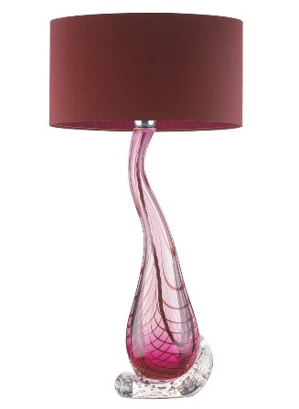 Swann Fuchsia Table Lamp