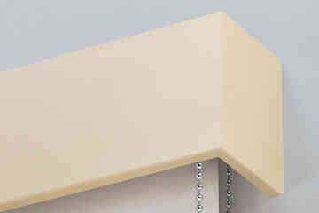 Grey Linen Pelmet