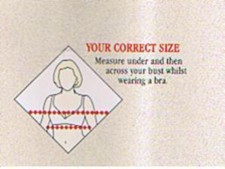 FINDING YOUR CORRECT SIZE