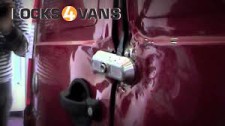 Van Locks Damage to Doors