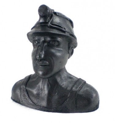 201 Large Bust of Miners