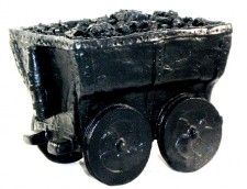 large coal truck figure