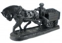coal miner pit pony and coal truck