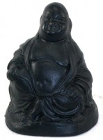 small coal buddha