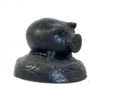 coal pig figure