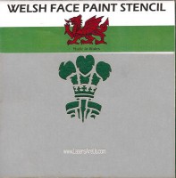 welsh 3 fethers stencil